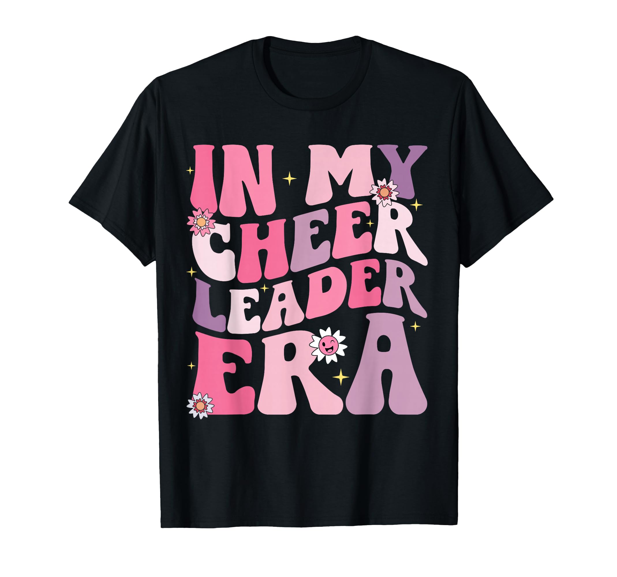 Groovy My Cheer Leader Era T-Shirt - Minimalist Print for Adults - T-Shirt, Sweatshirt, Hoodie