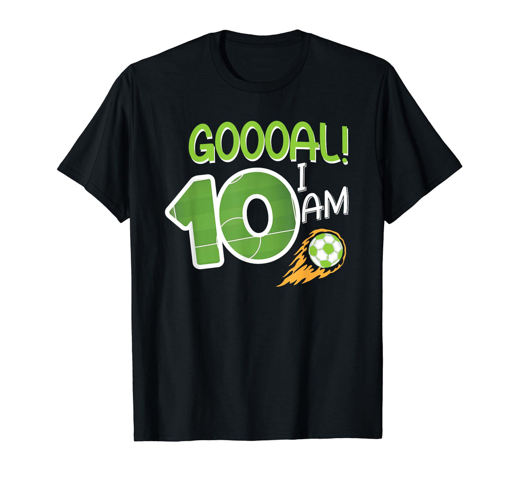 Soccer Im 10 Years Old Birthday T-Shirt - Streetwear Style Unisex - T-Shirt, Sweatshirt, Hoodie