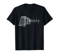 Funny Soccer Heartbeat Ecg Football T-Shirt - Fun Novelty Design Men Women - T-Shirt, Sweatshirt, Hoodie