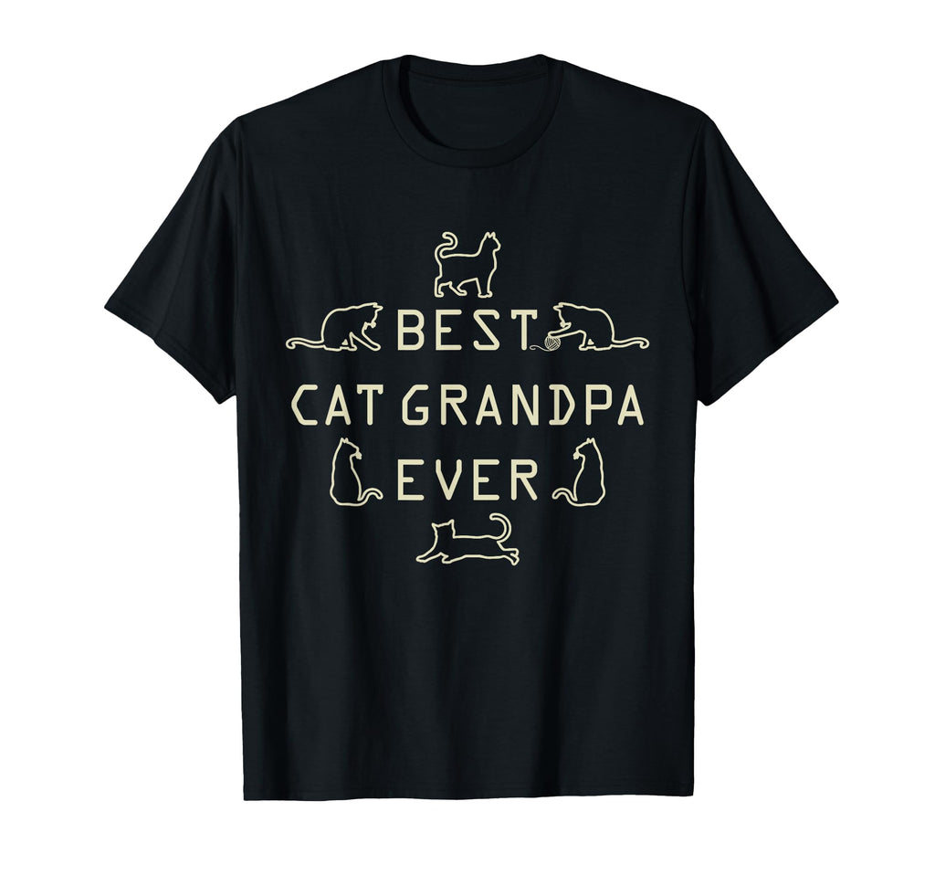 Feline Kitten Cat Grandfather Kitty T-Shirt - Aesthetic Graphic Unisex - T-Shirt, Sweatshirt, Hoodie