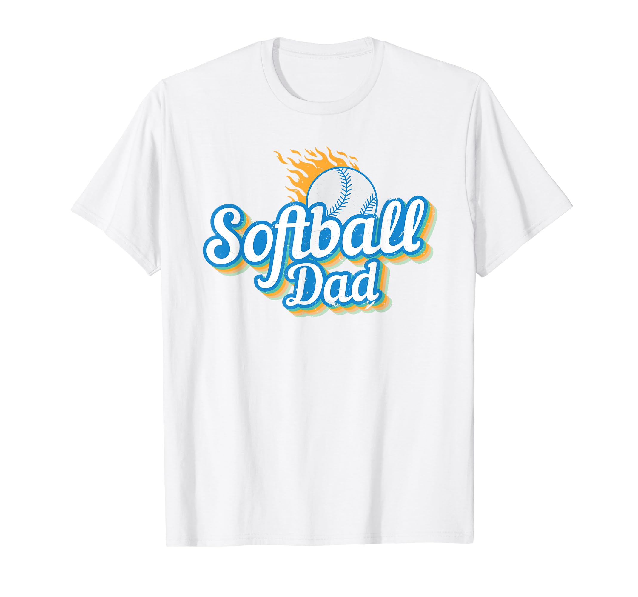 Softball Dad Softball Player Softball T-Shirt - Unique Graphic Men Women - T-Shirt, Sweatshirt, Hoodie