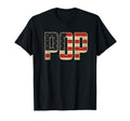 Pop Bold Patriotic American Flag T-Shirt - Minimalist Print for Adults - T-Shirt, Sweatshirt, Hoodie