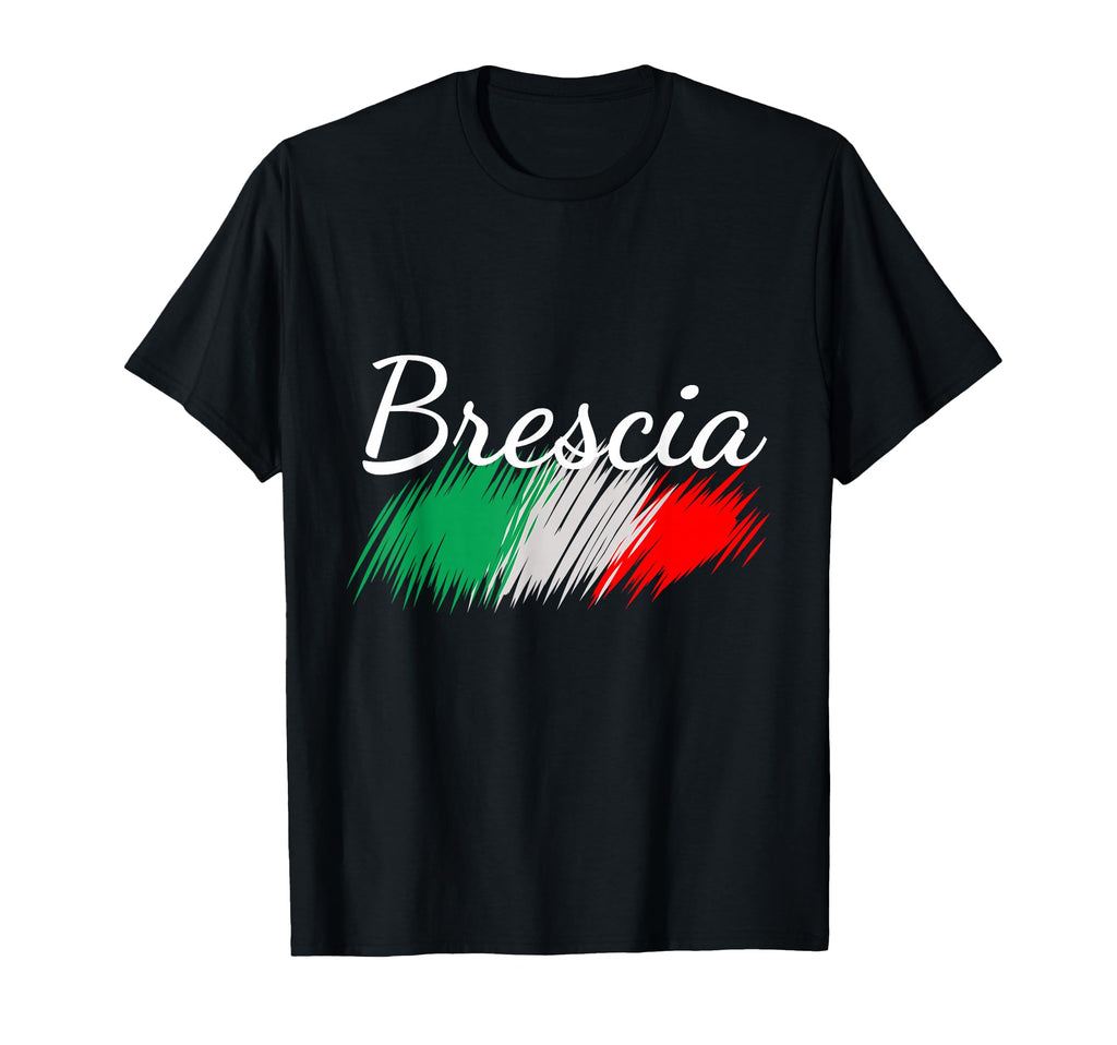 Brescia Italy Flag Italia Souvenir T-Shirt - Streetwear Style for Adults - T-Shirt, Sweatshirt, Hoodie