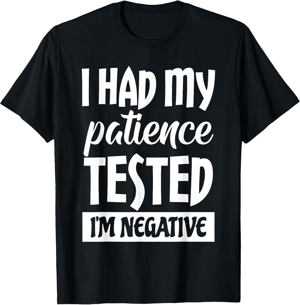 Funny Sarcastic Quote Let Me Overthink This Patience - Adult & Kids T-Shirts, Sweatshirts & Hoodies apparel design preview 1