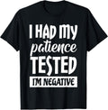 Funny Sarcastic Quote Let Me Overthink This Patience - Adult & Kids T-Shirts, Sweatshirts & Hoodies apparel design preview 1
