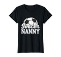 Soccer Nanny Gifts Mothers Day Soccer T-Shirt - Custom Art Print Men Women - T-Shirt, Sweatshirt, Hoodie