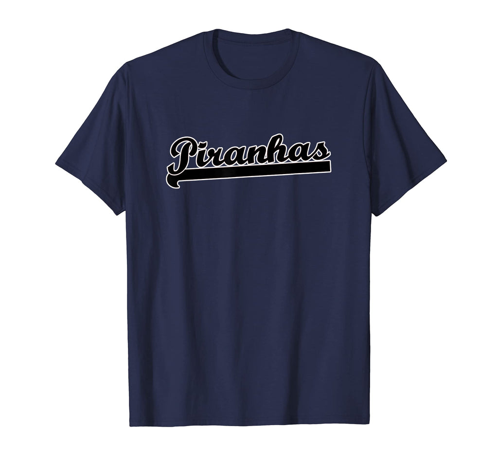 Piranhas Baseball Swim Hockey T-Shirt - Streetwear Style Men Women - T-Shirt, Sweatshirt, Hoodie
