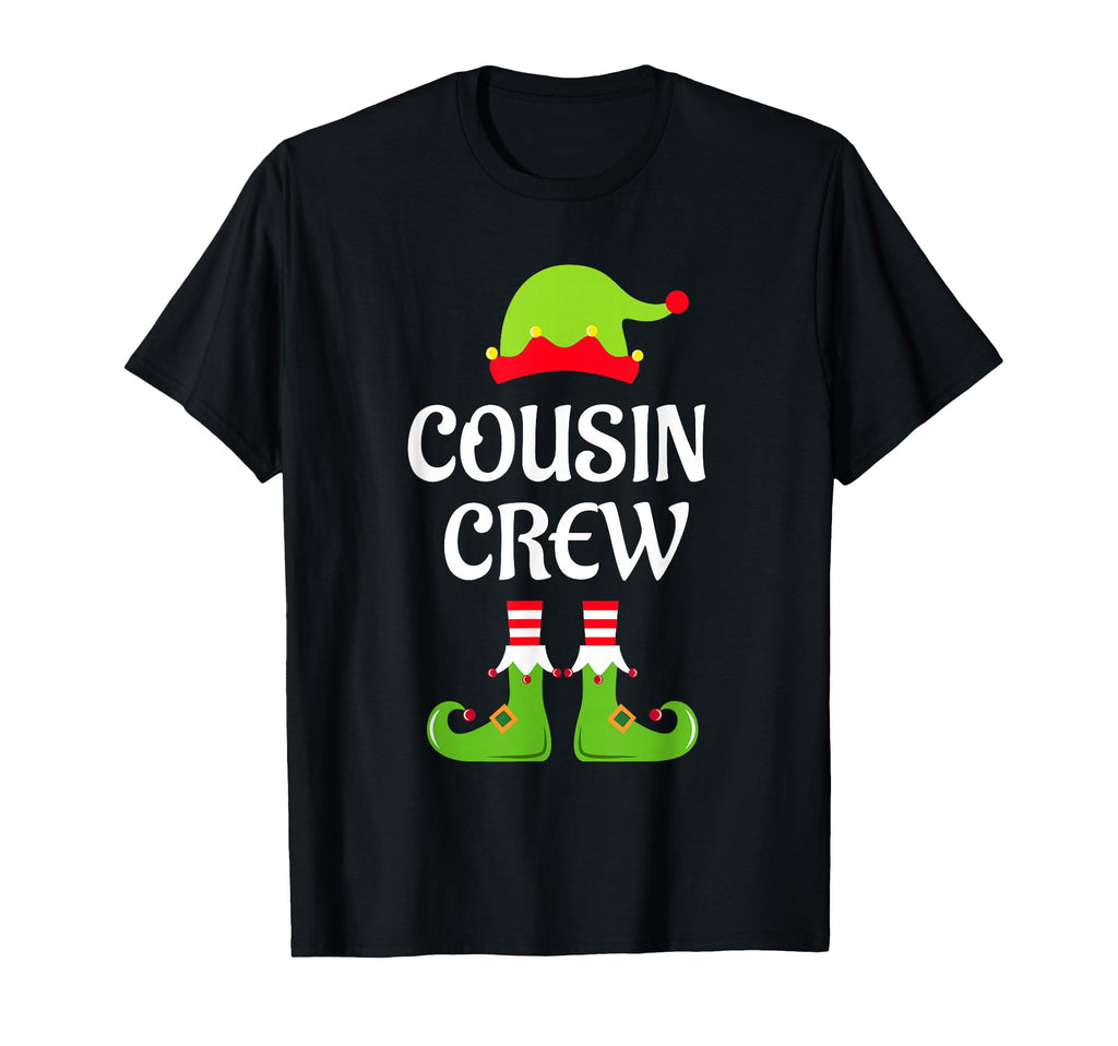 Cousin Crew Elf Funny Family T-Shirt - Casual Everyday Wear for Adults - T-Shirt, Sweatshirt, Hoodie