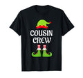 Cousin Crew Elf Funny Family T-Shirt - Casual Everyday Wear for Adults - T-Shirt, Sweatshirt, Hoodie