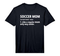 Mens Soccer Mother Soccer Mom T-Shirt - Aesthetic Graphic Unisex - T-Shirt, Sweatshirt, Hoodie