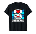 Announcement Gamer Dad New Dad Level T-Shirt - Streetwear Style for Adults - T-Shirt, Sweatshirt, Hoodie