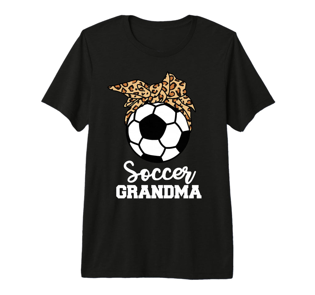 Soccer Grandma Funny Leopard Grandma Tri T-Shirt - Trendy Graphic Unisex - T-Shirt, Sweatshirt, Hoodie