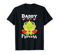 Daddy Princess Funny Fathers Day Dad Frog T-Shirt - Graphic Print Unisex - T-Shirt, Sweatshirt, Hoodie