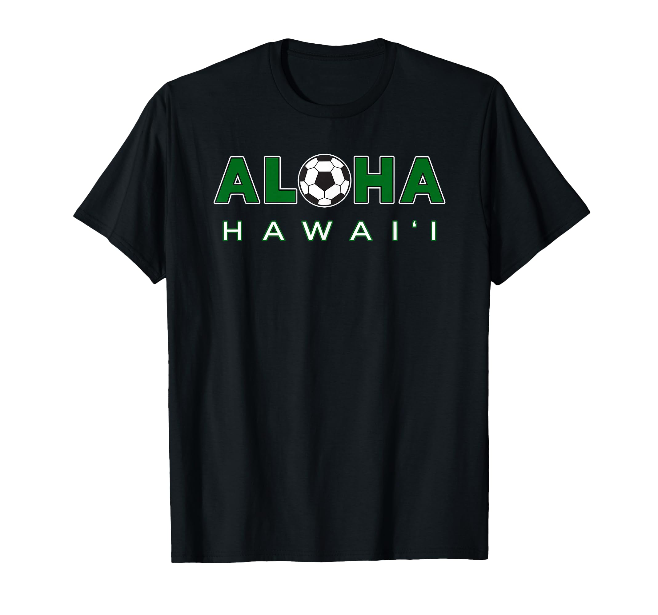 Aloha Hawaii Soccer Ball Aloha Soccer T-Shirt - Graphic Print for Adults - T-Shirt, Sweatshirt, Hoodie