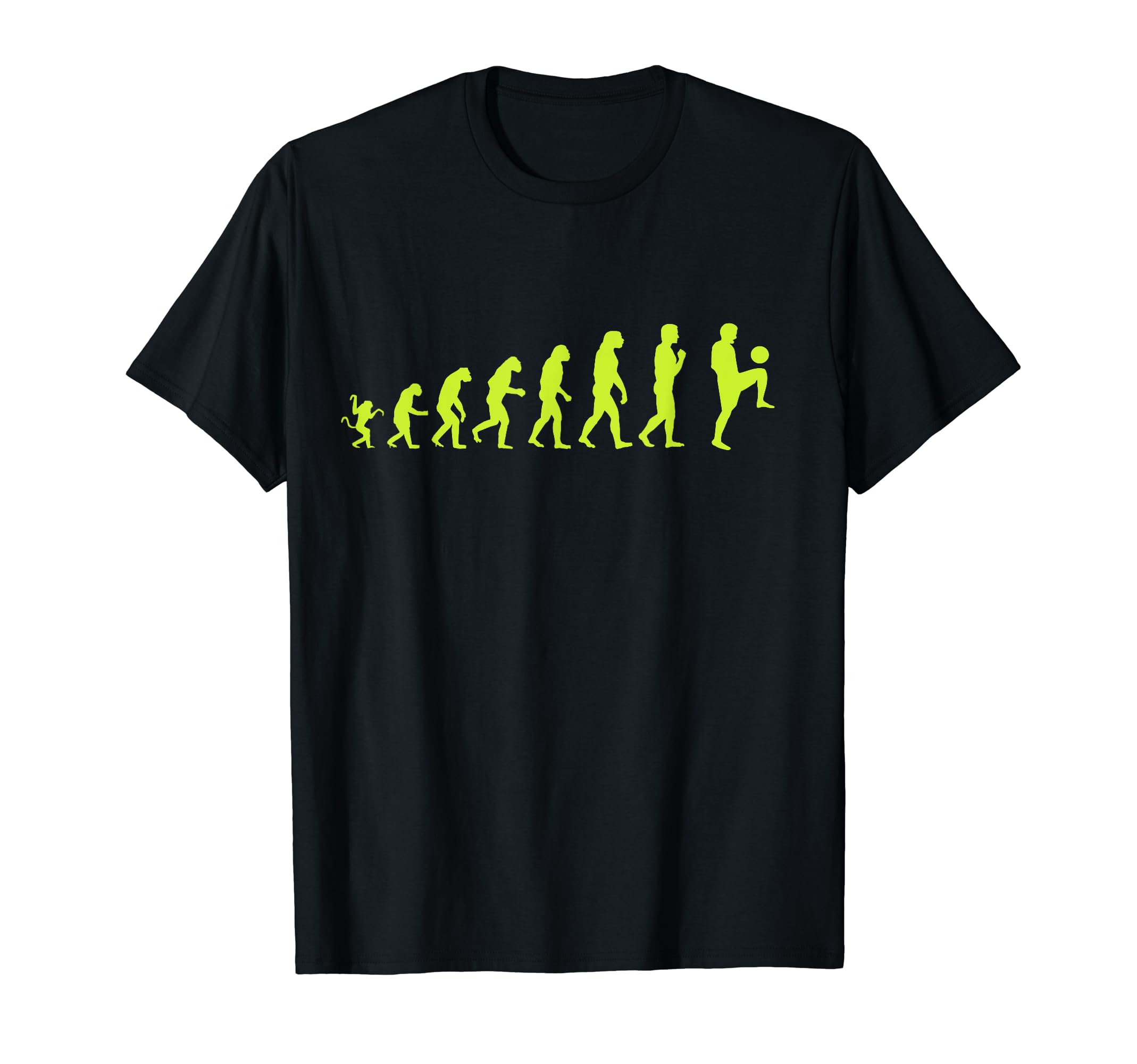 Funny Soccer Evolution Soccer T-Shirt - Casual Everyday Wear for Adults - T-Shirt, Sweatshirt, Hoodie