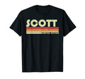 Scott Surname Funny 80S 90S Birthday T-Shirt - Unique Graphic for Adults - T-Shirt, Sweatshirt, Hoodie