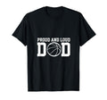 Proud Loud Basketball Dad Sport Gift T-Shirt - Novelty Apparel for Adults - T-Shirt, Sweatshirt, Hoodie