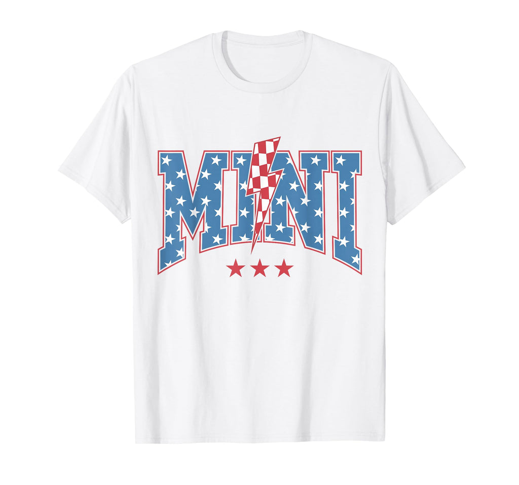 Mama Dada Mini 4Th July American Family T-Shirt - Minimalist Print Unisex - T-Shirt, Sweatshirt, Hoodie