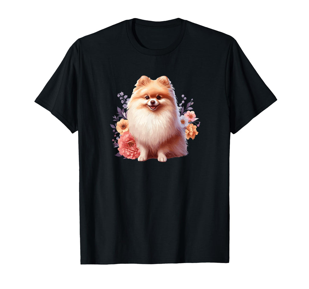 Funny Flowers Floral Womens T-Shirt - Custom Art Print for Adults - T-Shirt, Sweatshirt, Hoodie