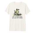 Off To Touch Grass Funny Golf Dad T-Shirt - Minimalist Print for Adults - T-Shirt, Sweatshirt, Hoodie