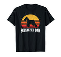 Funny Lover Miniature Schnauzer Dad T-Shirt - Fun Novelty Design Unisex - T-Shirt, Sweatshirt, Hoodie