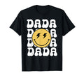 Dada Happy Face 1St Birthday T-Shirt - Fun Novelty Design for Adults - T-Shirt, Sweatshirt, Hoodie