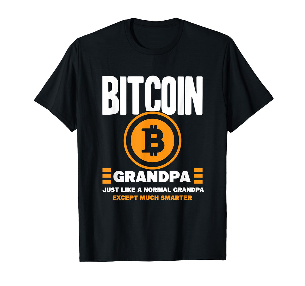 Bitcoin Grandpa Regular Grandpa But T-Shirt - Streetwear Style for Adults - T-Shirt, Sweatshirt, Hoodie
