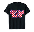Croatia Croatian Hrvatska Soccer T-Shirt - Custom Art Print for Adults - T-Shirt, Sweatshirt, Hoodie