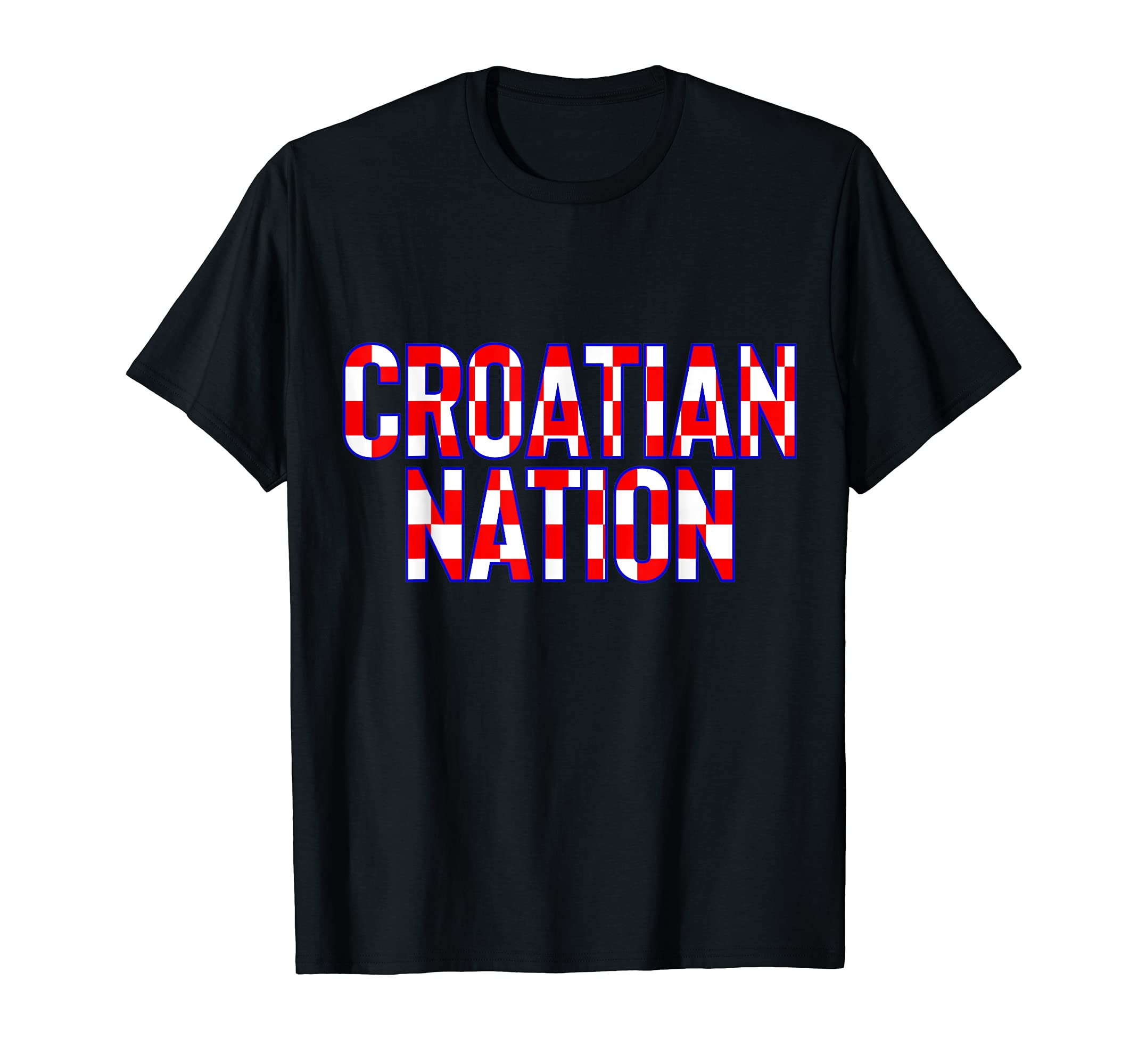 Croatia Croatian Hrvatska Soccer T-Shirt - Custom Art Print for Adults - T-Shirt, Sweatshirt, Hoodie