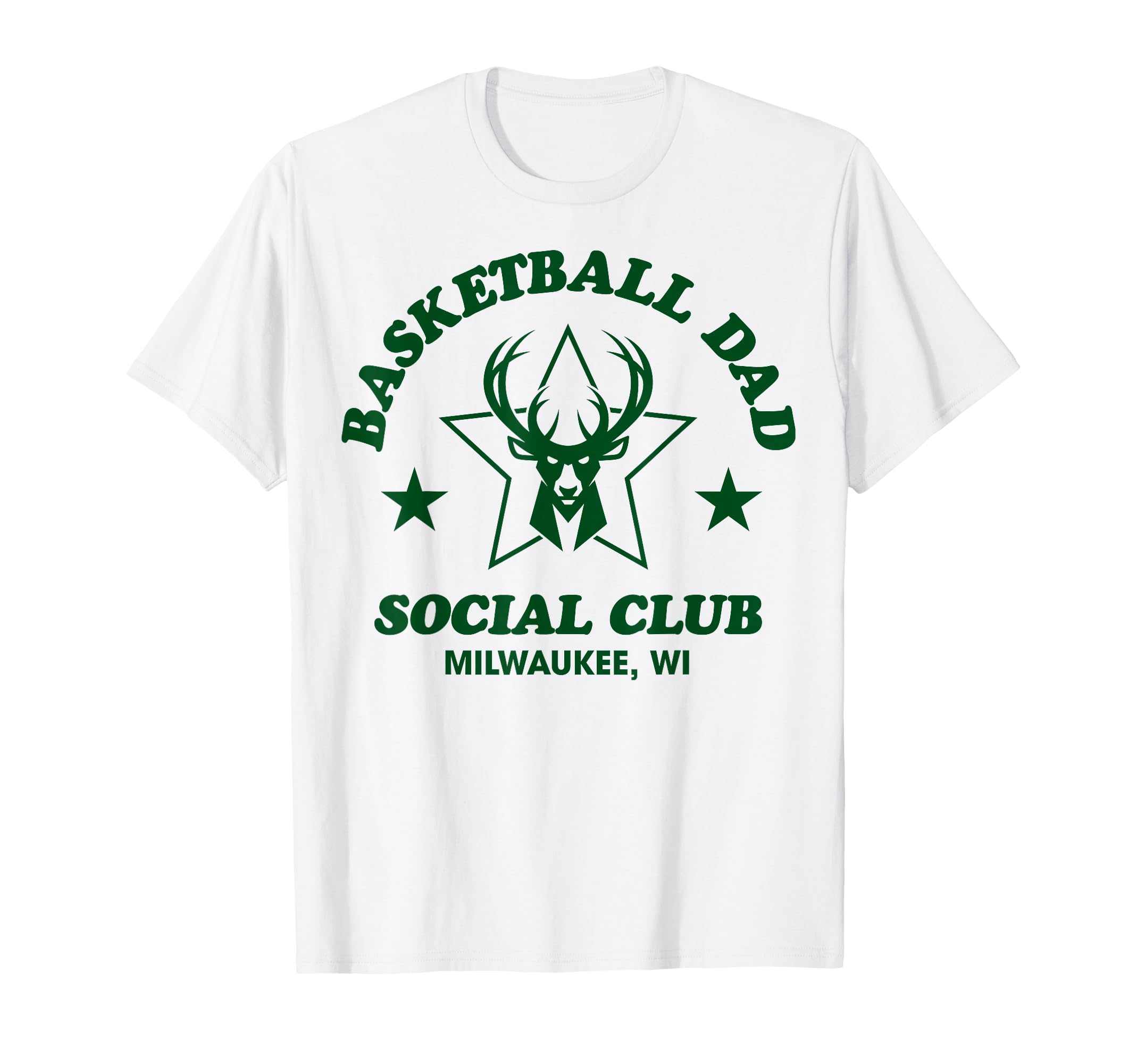 Nba Milwaukee Bucks Basketball Dad T-Shirt - Aesthetic Graphic Men Women - T-Shirt, Sweatshirt, Hoodie