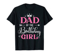 Dad Birthday Daughter Birthday Party T-Shirt - Minimalist Print Unisex - T-Shirt, Sweatshirt, Hoodie