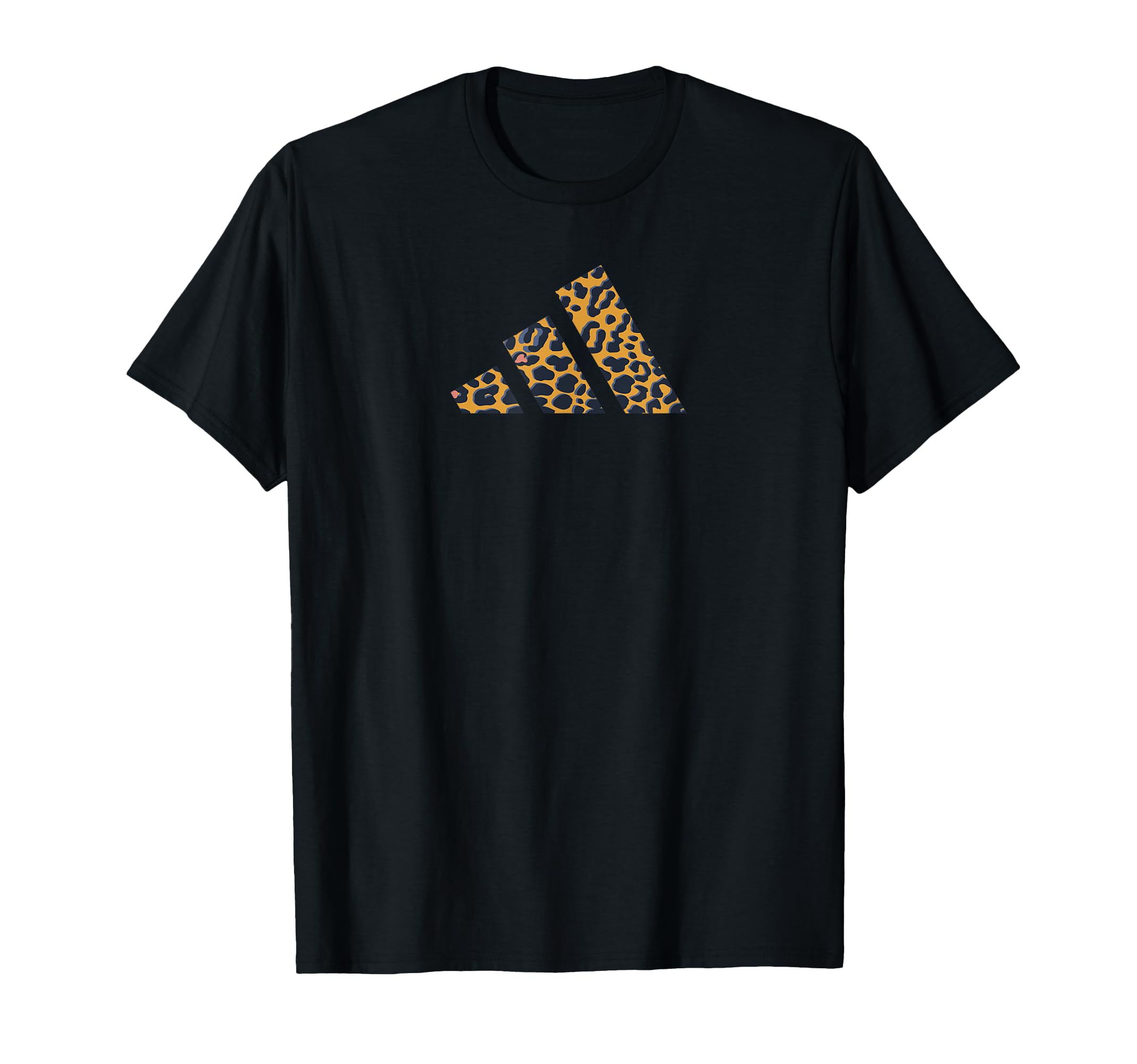 Adidas Leopard Three Stripes T-Shirt - Novelty Apparel Men Women - T-Shirt, Sweatshirt, Hoodie