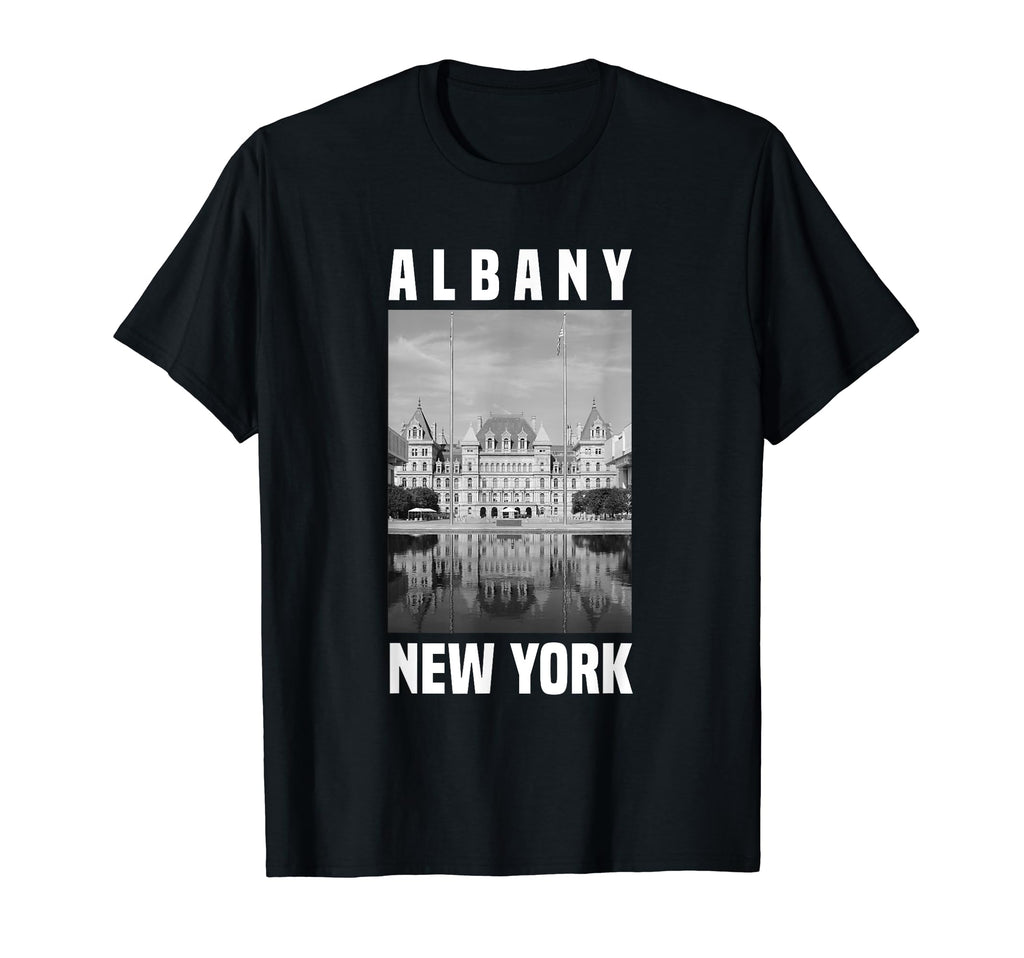 New York State Capitol Building Albany T-Shirt - Novelty Apparel Unisex - T-Shirt, Sweatshirt, Hoodie