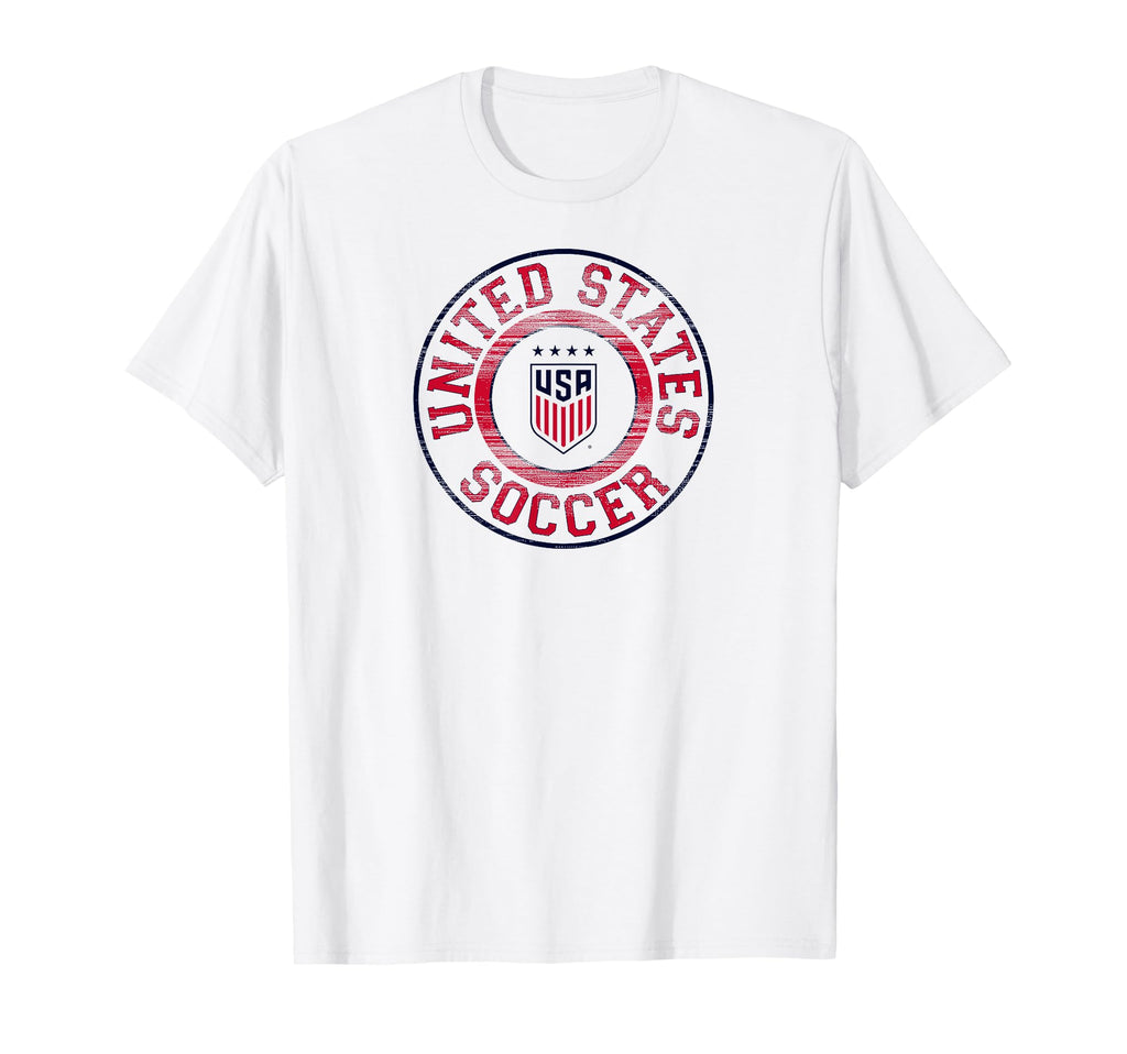 United States Soccer Showtime White T-Shirt - Custom Art Print Men Women - T-Shirt, Sweatshirt, Hoodie
