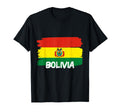 Bolivia Flag T-Shirt - Custom Art Print Men Women - T-Shirt, Sweatshirt, Hoodie