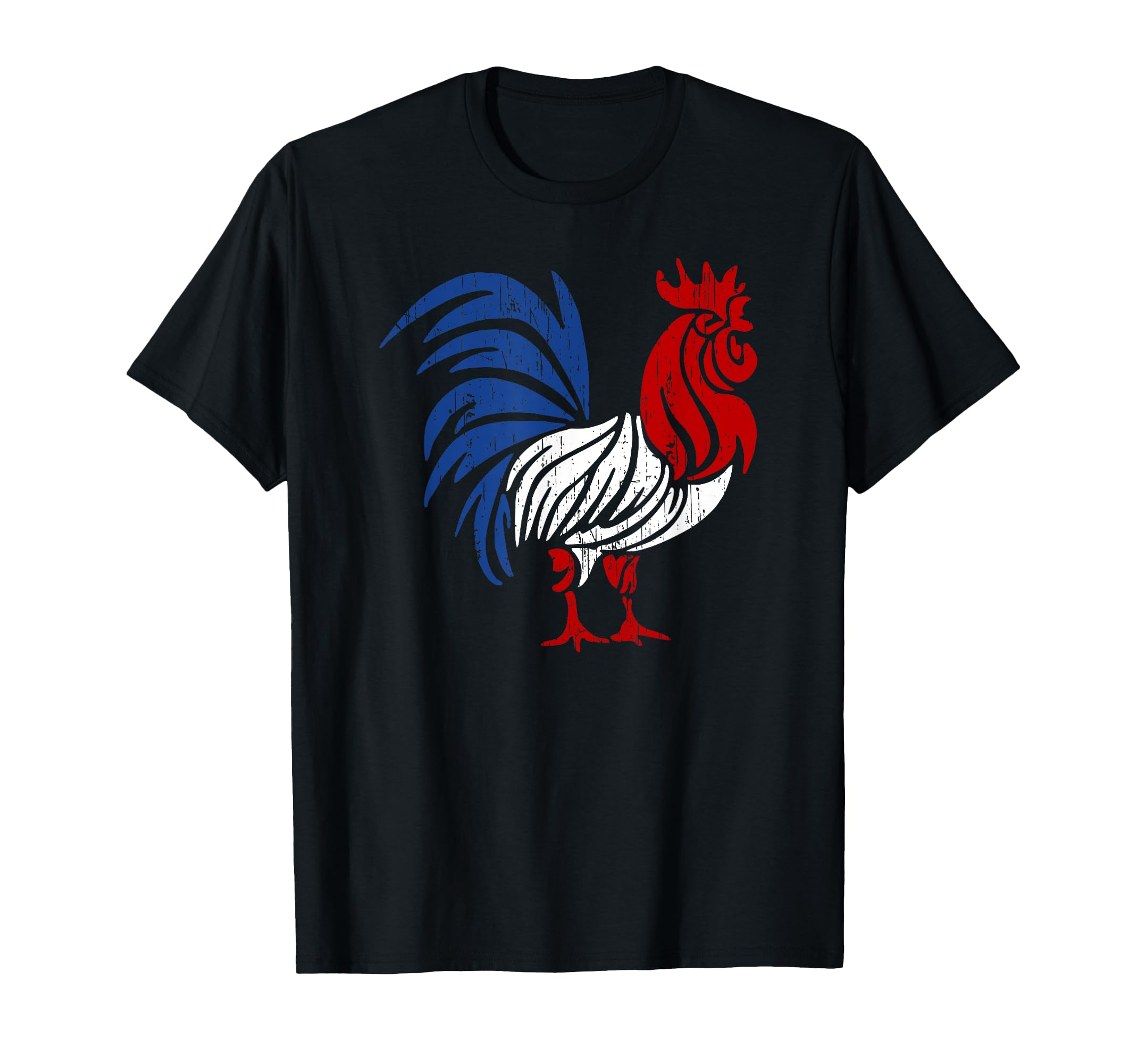 Gallic Rooster French National Pride T-Shirt - Novelty Apparel for Adults - T-Shirt, Sweatshirt, Hoodie