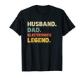 Mens Mens Funny Husband Dad Electronics T-Shirt - Minimalist Print Unisex - T-Shirt, Sweatshirt, Hoodie