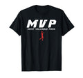 Mvp Most Valuable Papa Basketball Dad T-Shirt - Streetwear Style Unisex - T-Shirt, Sweatshirt, Hoodie