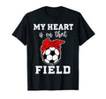 Leopard My Heart Is That Field T-Shirt - Casual Everyday Wear for Adults - T-Shirt, Sweatshirt, Hoodie