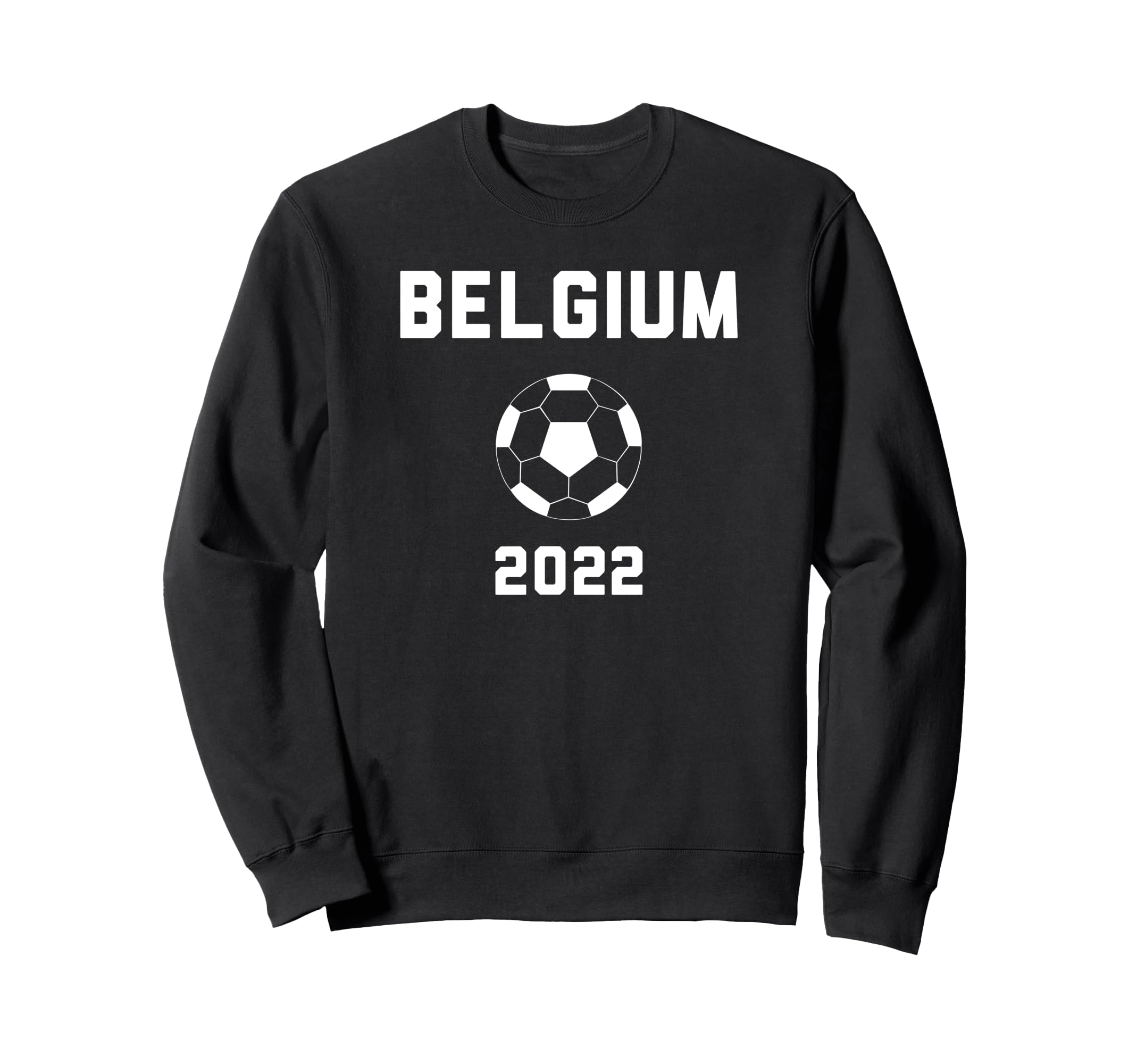 World Cup 2022 Belgium Soccer Ball Sweatshirt - Novelty Apparel for Adults - T-Shirt, Sweatshirt, Hoodie