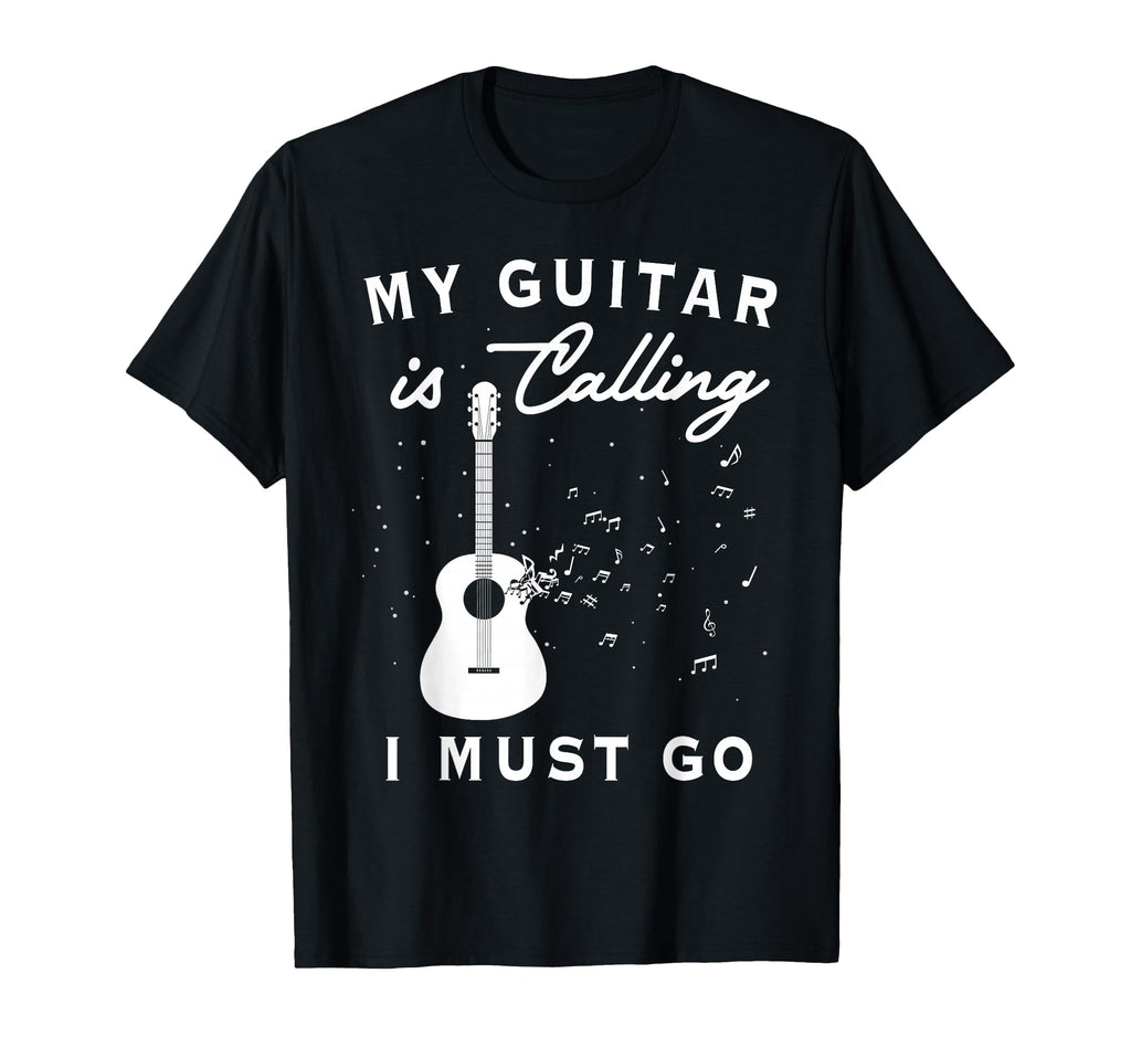My Guitar Is Calling Guitar Player T-Shirt - Aesthetic Graphic Unisex - T-Shirt, Sweatshirt, Hoodie