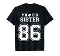 Number 86 Custom Proud Soccer T-Shirt - Fun Novelty Design Men Women - T-Shirt, Sweatshirt, Hoodie