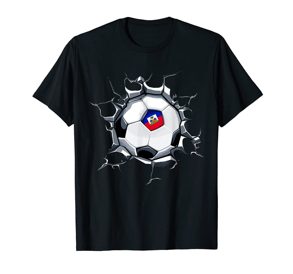 Haiti Soccer Fans Jersey Haitian T-Shirt - Unique Graphic for Adults - T-Shirt, Sweatshirt, Hoodie