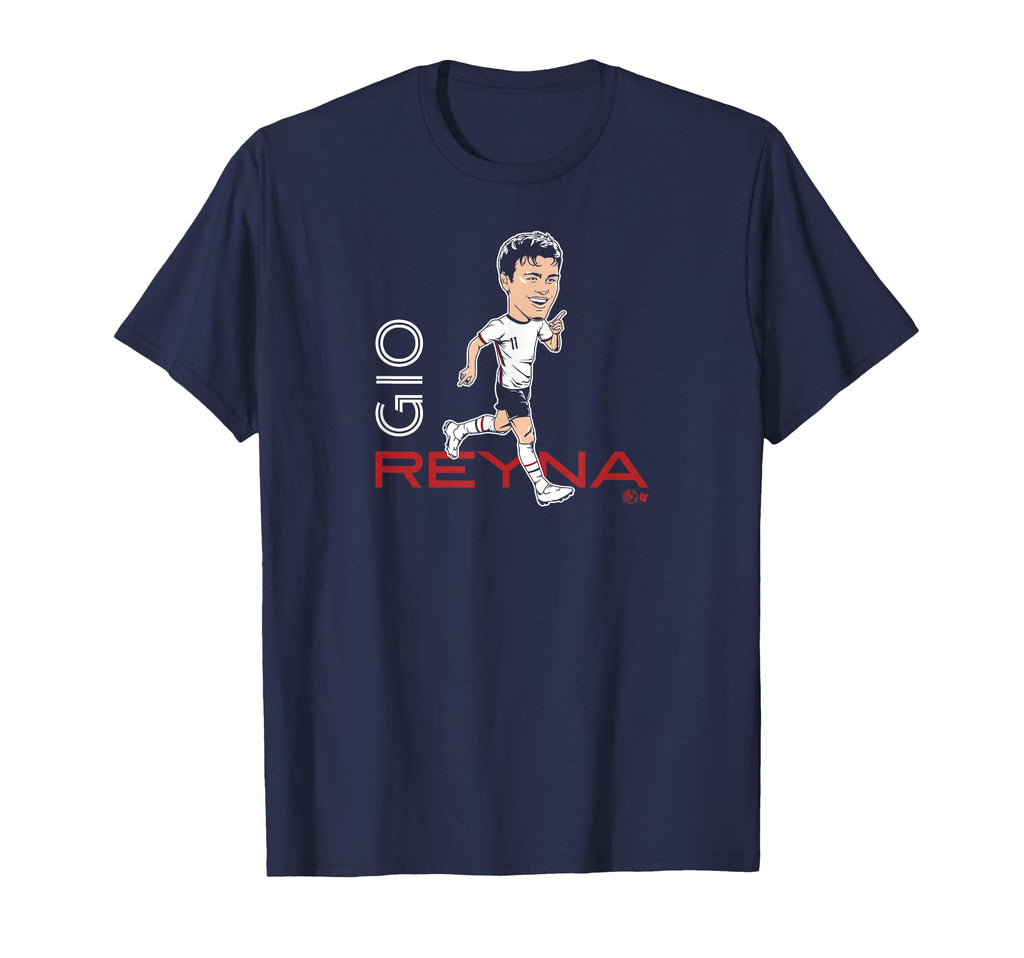 Gio Reyna Caricature United States T-Shirt - Fun Novelty Design Men Women - T-Shirt, Sweatshirt, Hoodie