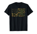 Camo Usa Flag Baseball American Flag T-Shirt - Unique Graphic Unisex - T-Shirt, Sweatshirt, Hoodie