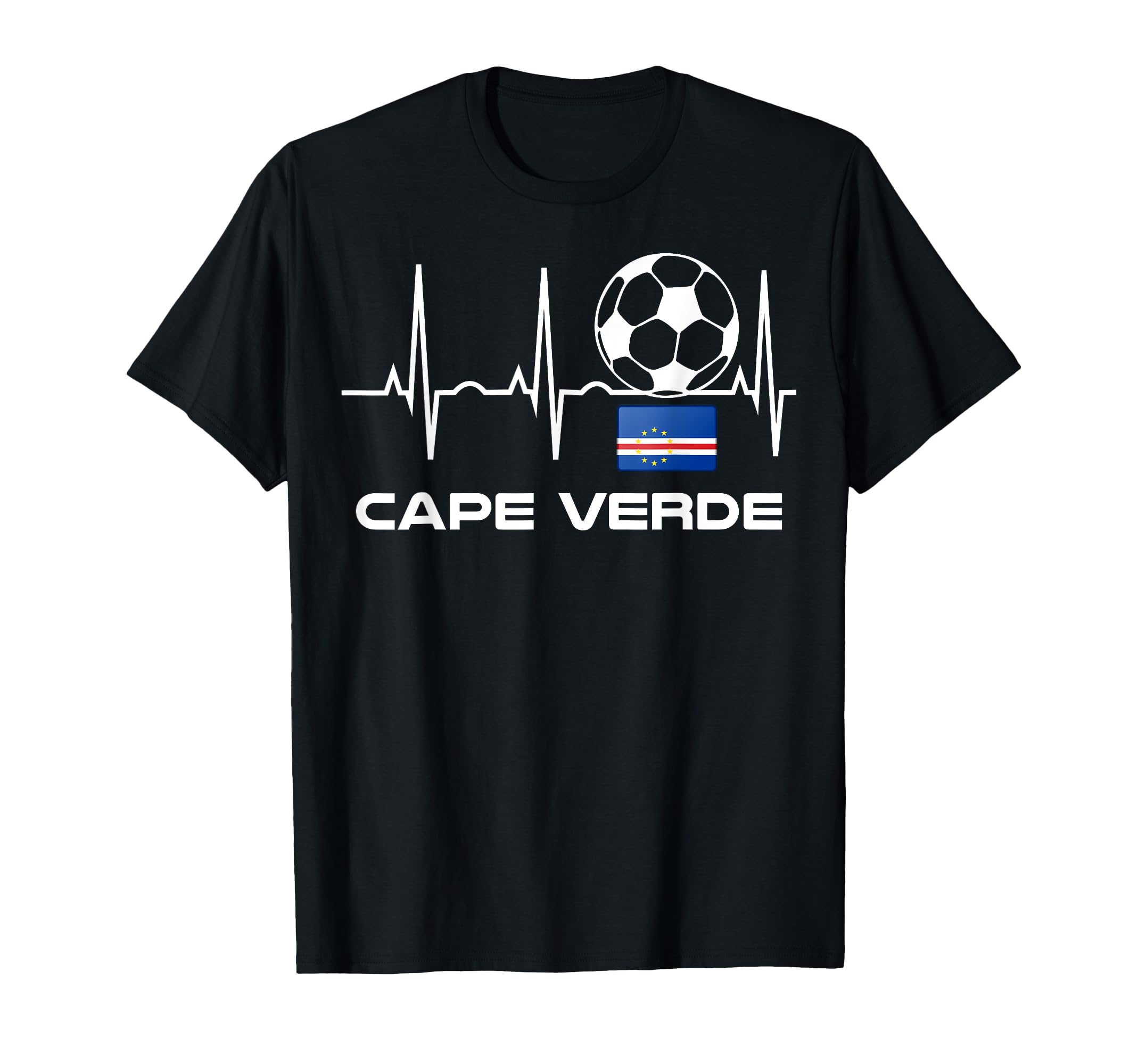Cape Verde Soccer Jersey Cape Verde T-Shirt - Trendy Graphic Unisex - T-Shirt, Sweatshirt, Hoodie