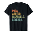 Bisabuelo Spanish Great Grandfather T-Shirt - Minimalist Print Men Women - T-Shirt, Sweatshirt, Hoodie