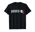 Superfan Mexico Minimal Flag Stripe Soccer T-Shirt - Trendy Graphic Unisex - T-Shirt, Sweatshirt, Hoodie