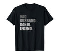 Dad Husband Banjo Legend Bluegrass T-Shirt - Custom Art Print Unisex - T-Shirt, Sweatshirt, Hoodie