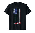Patriotic Golf Usa Flag Golf Golfer Dad T-Shirt - Novelty Apparel Unisex - T-Shirt, Sweatshirt, Hoodie